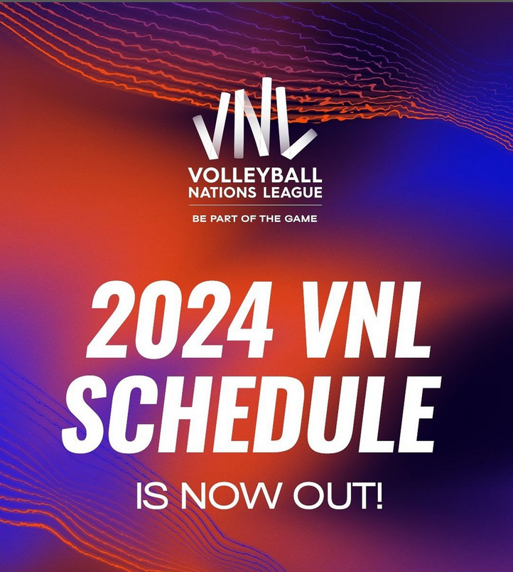 The VNL 2024 match schedule is released sportzlanka