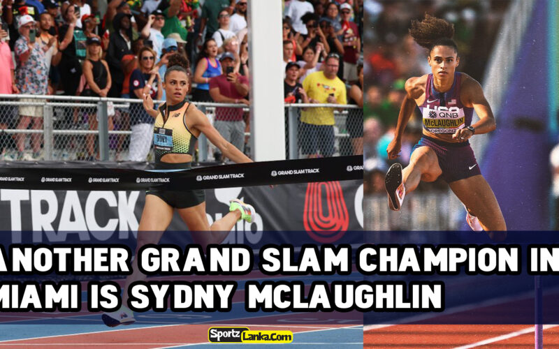 Sydney McLaughlin wins in Miami