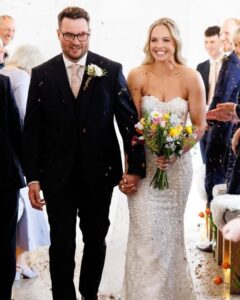 England bowler Freya Davies recently embraced one of the most memorable and cherished milestones of her personal life.